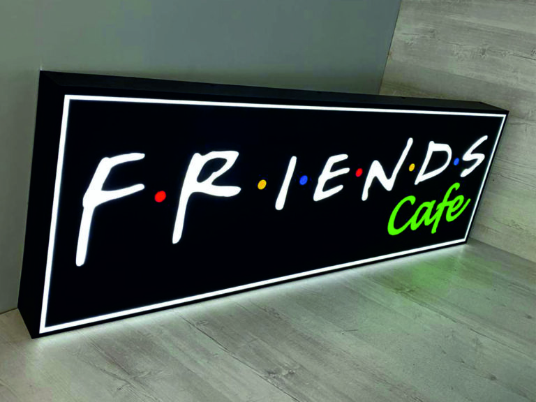 Лайтбокс Friend Coffee